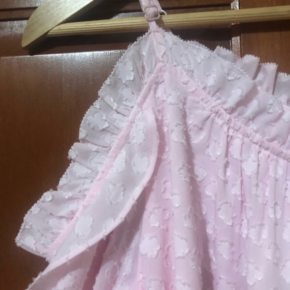 Kaari Blue Pink Dress In Light Flowing Fabric Size XL NWT - Picture 2 of 10